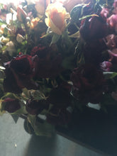 Fresh cut flowers - Rust, Coral, Crimson, Red