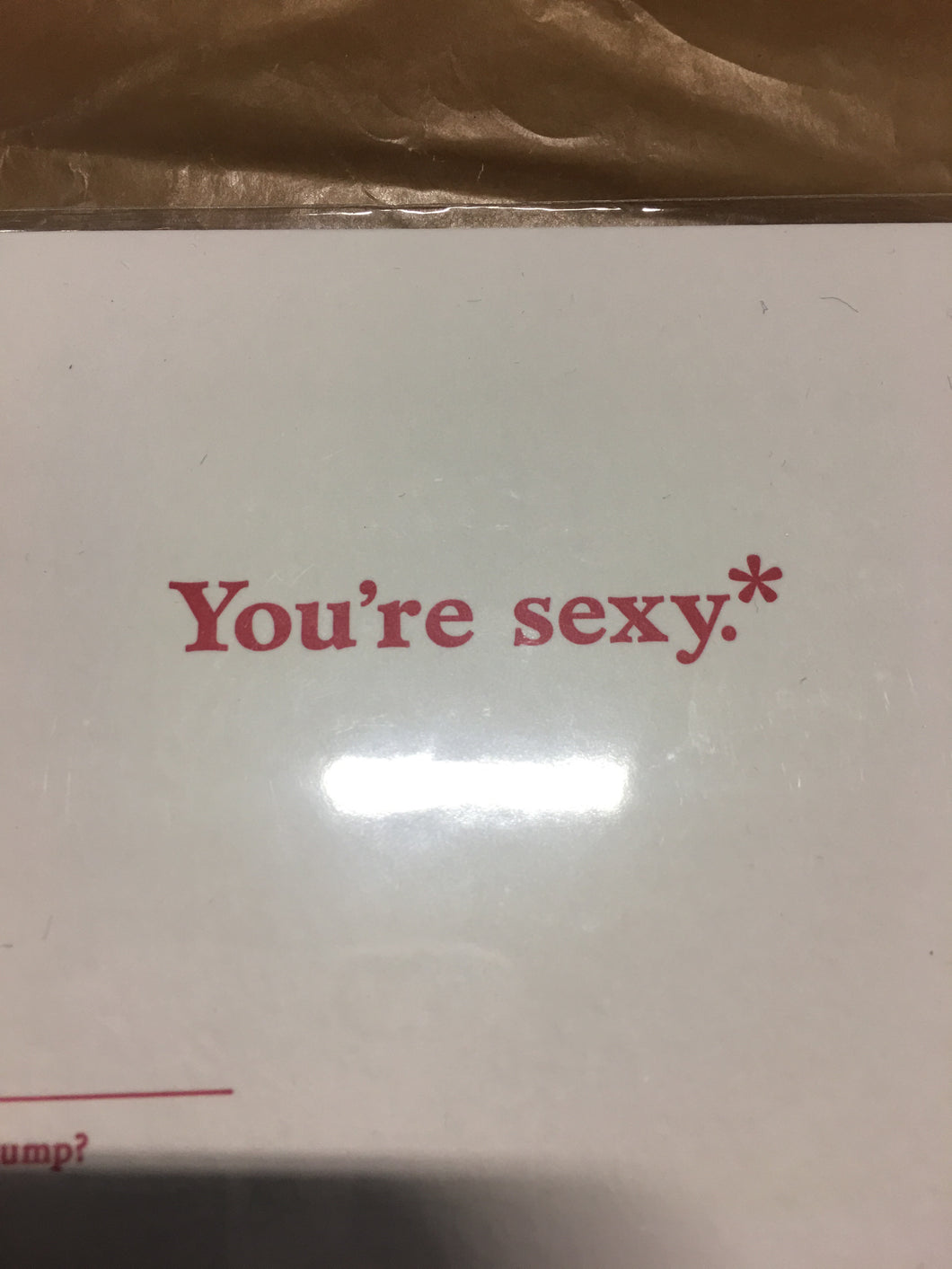 You're sexy